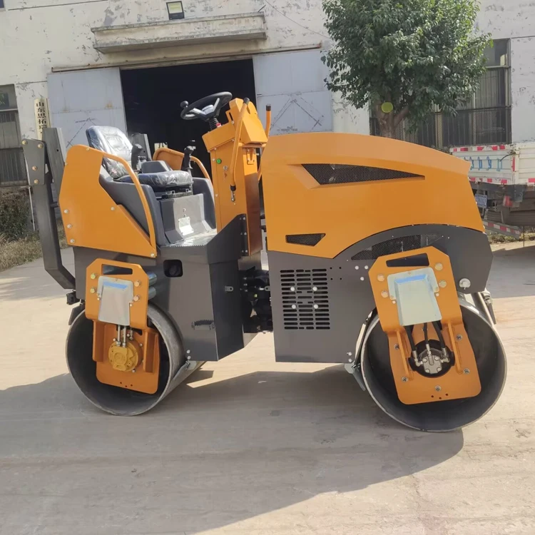 Asphalt Rollers Road Machinery Mini Compactor 3ton 4ton 5ton Double Drum Driving Roller
