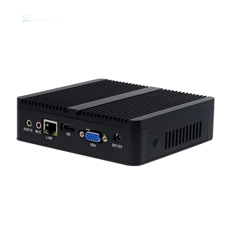 Industrial Mini Pc Fanless Micro Computer Barebone Machine Win11 Linux Low Power Small Pc