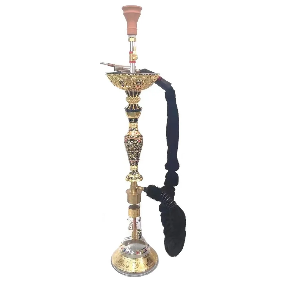 Golden river smoking hookah shisha of Eco-friendly luxury of new large hookah