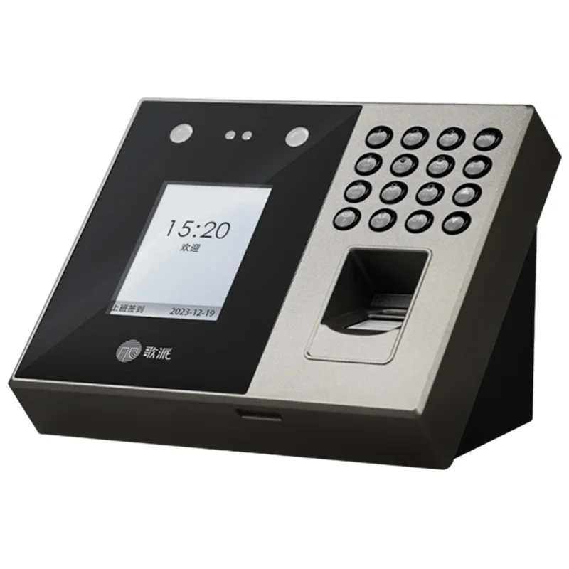 Time Recorder Punch Card Password Id Card Palm Face Fingerprint Staff Biometrics Time Attendance Machine For Office Factory