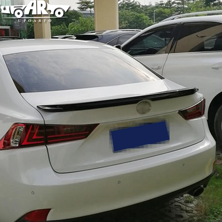 ABS Carbon Fiber Rear Boot Wing Ducktail Trunk Spoiler For Lexus IS200 IS250 IS 300 IS 350 2012 2013 2014 2015 2016 2017-2019