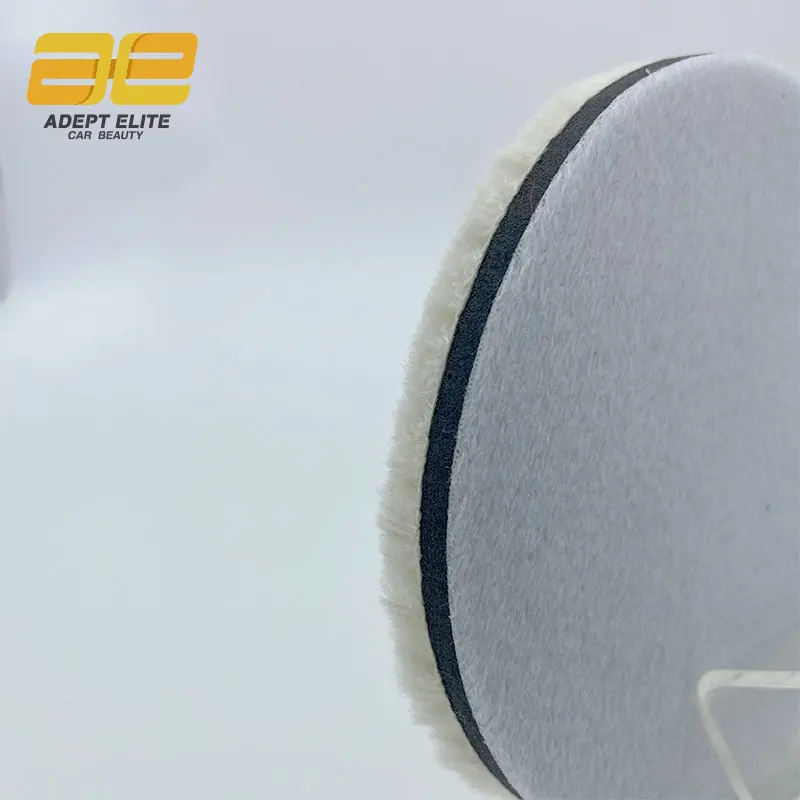 Coarse wool 3 4 5 inch durable heavy cutting remove scratch japan polishing pad buffing wool pad