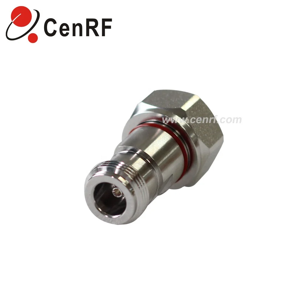 RF Low Insertion Loss Adaptor 4.3-10 Male Connector To N type Female Connector