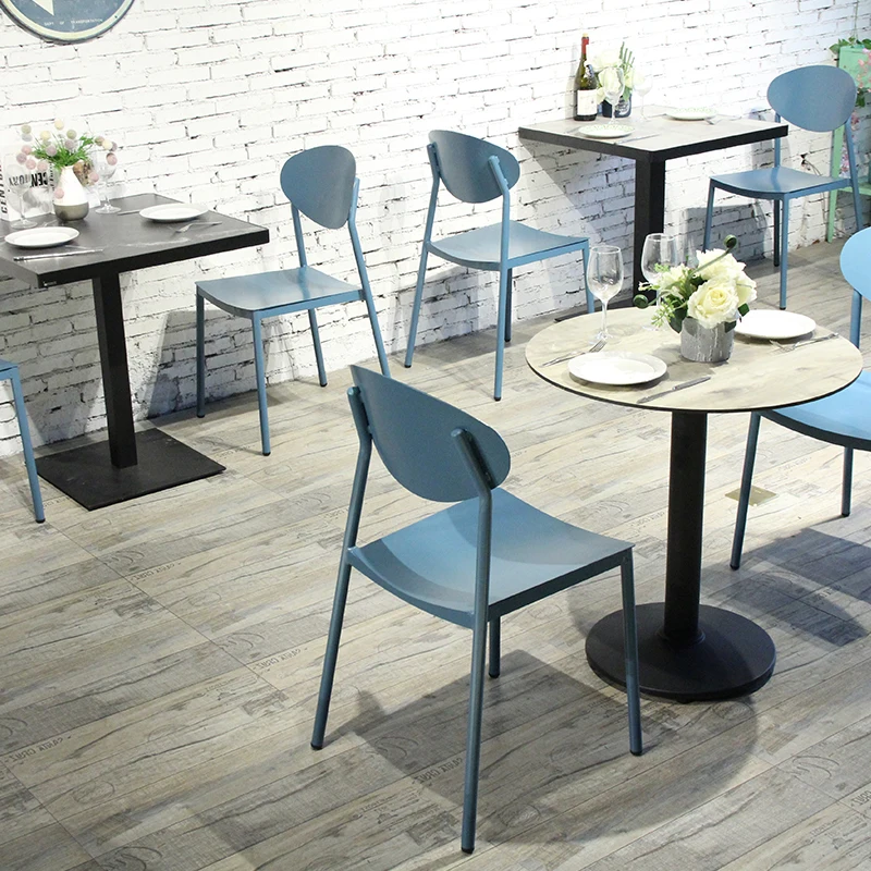 CDG Furniture Italian Designer Modern Classic Aluminum Light Stackable Hotel Restaurant Dining Chairs