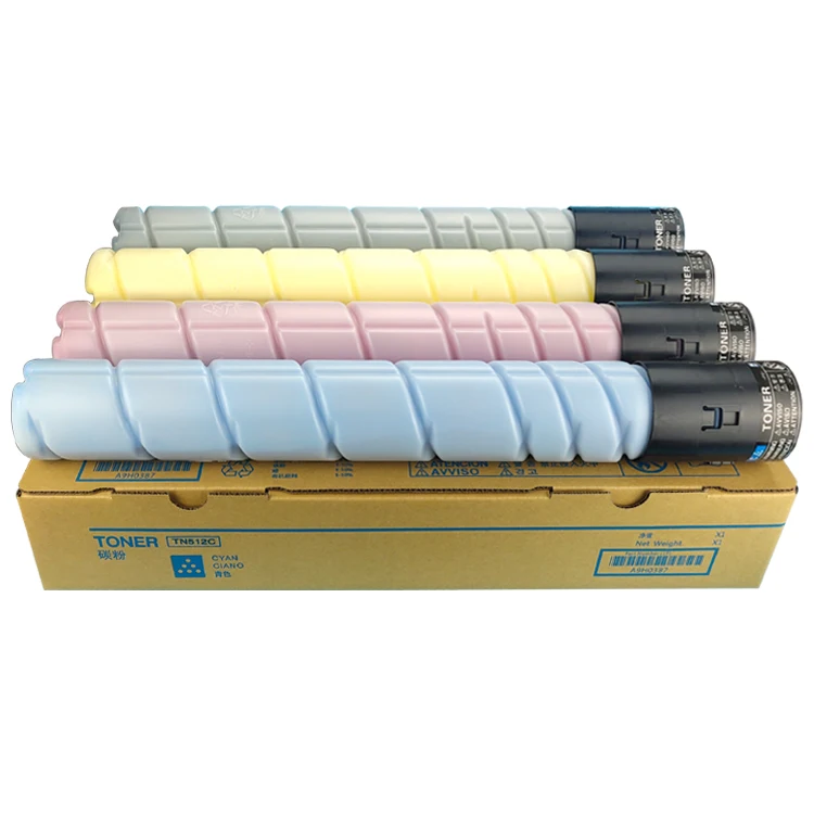 Original quality konica TN512 toner cartridge compatible for Konica Minoltas Bizhub C454 C554 copier toner tn512