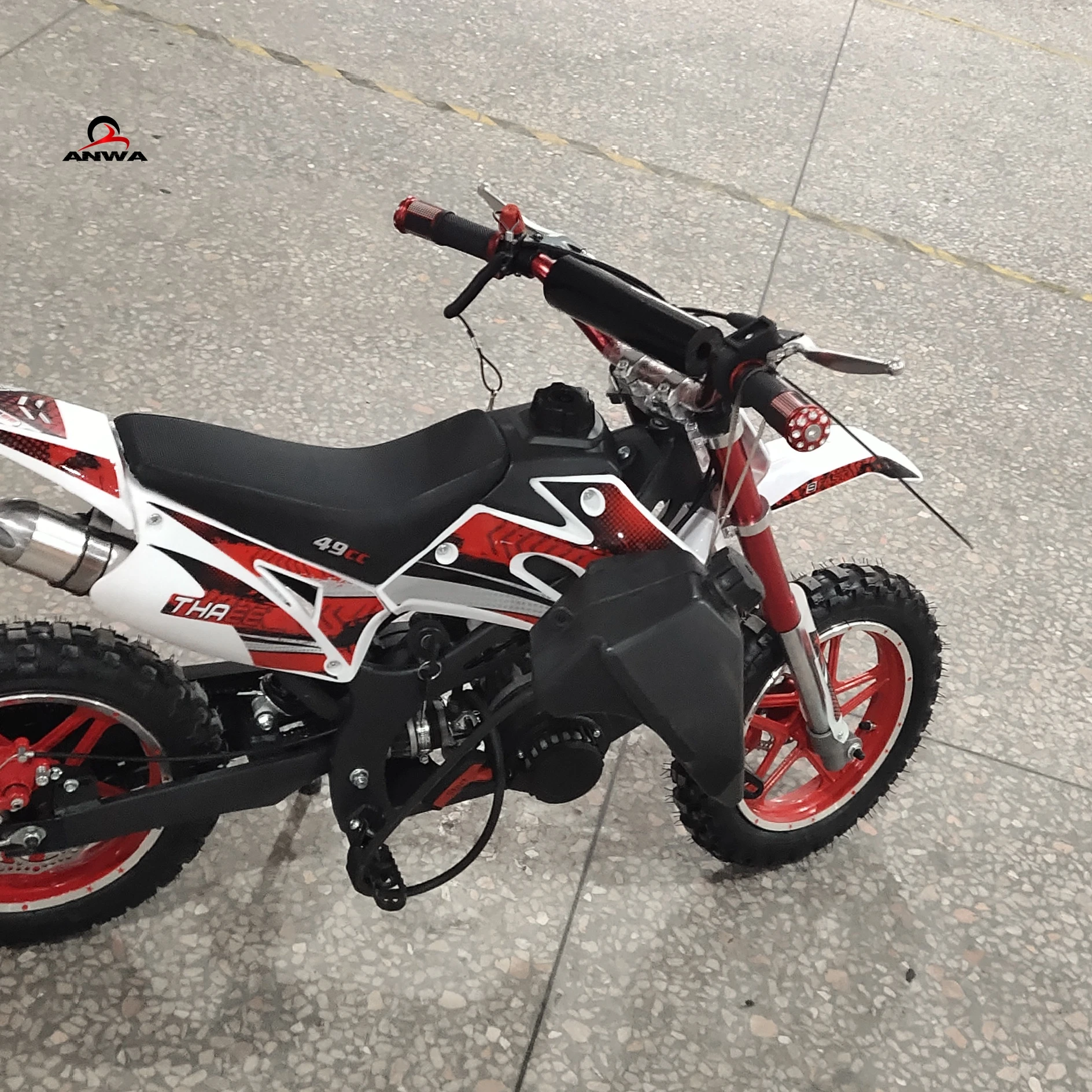 2021 Motor Cross Bike Motorcycle For Kids Gasoline Gas Super Dirt Bike 49CC Mini Motor