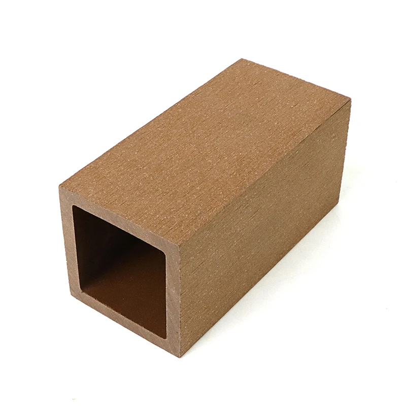 Wall Covering Office Building Wood Composite Beam Exterior Wall Cladding Materials Wpc Outdoor Timber Tube