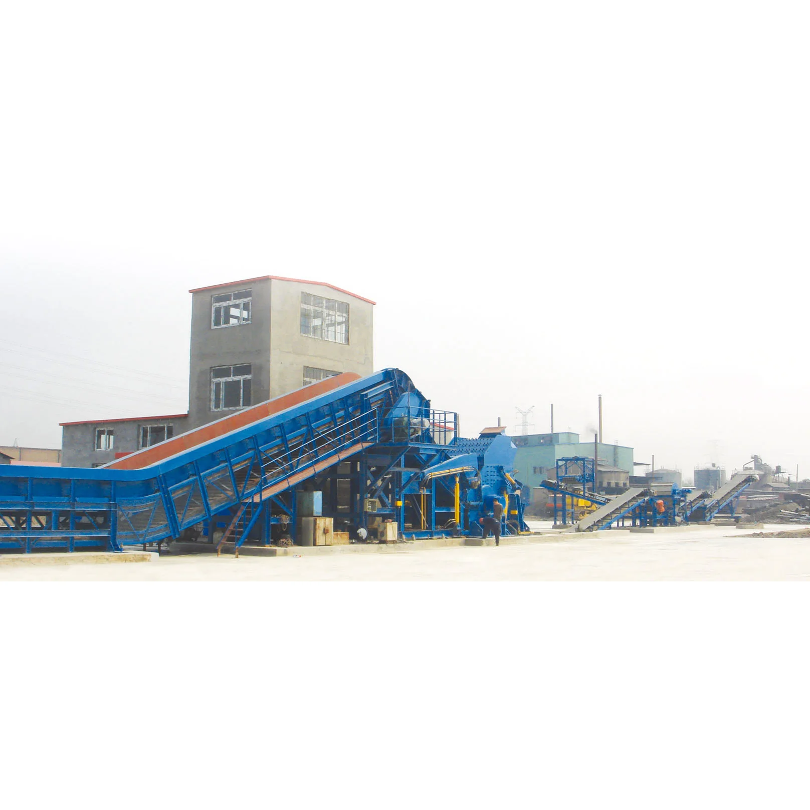 Huahong PSX-4000HP Crushing line with stable functions