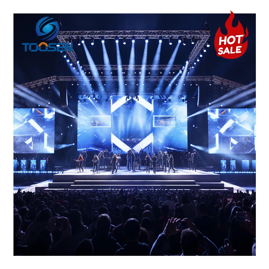 Easy Quick Installing P2.6 P2.9 Rental Giant LED Video Wall Display Panel High Definition Pantalla Led Screen For Concert Stage
