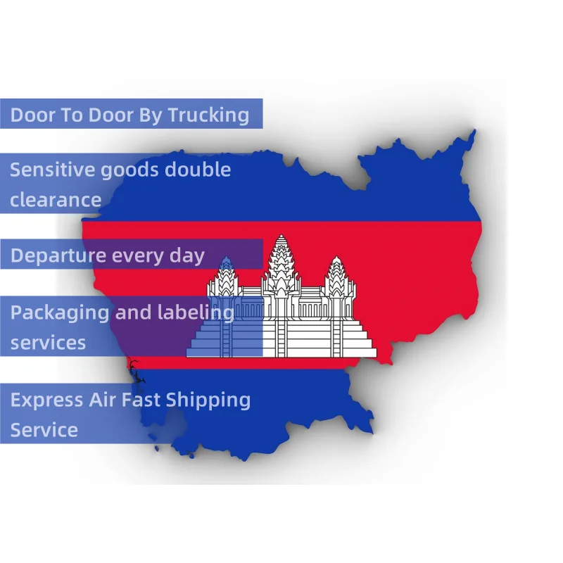 Land Transportation By Truck Freight Forwarding Service Total Quality Ddp Amazon Xpo logistics From China To Cambodia