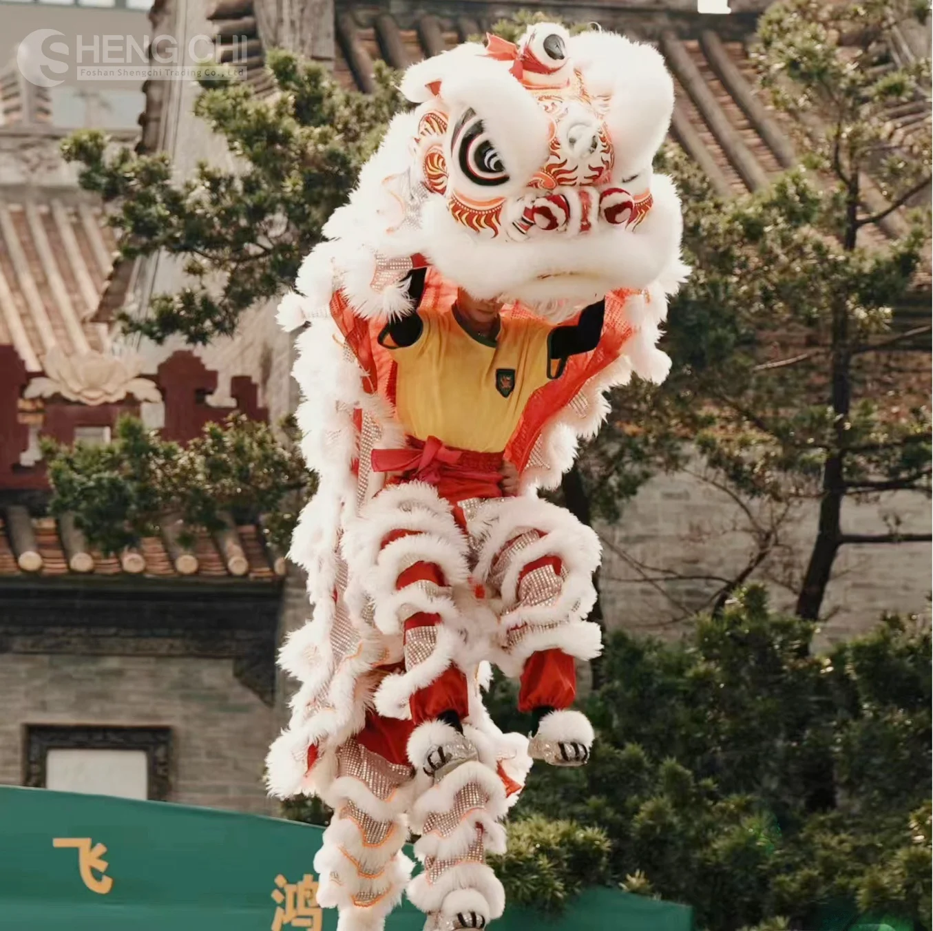 Adult lion Dance Costume Chinese New Year Celebration Mascot Intangible Cultural Heritage lion Dance Performance Costume