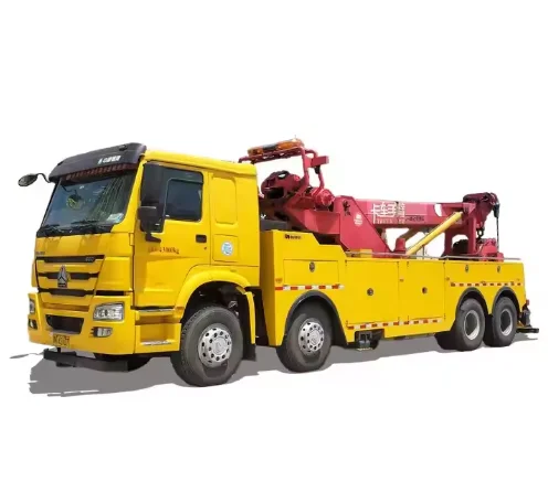 Высококачественные сверхпрочные 4x2 6x4 8x4 Haowo аварийно-спасательные ремонтные прицепы один-два прямые продажи с завода