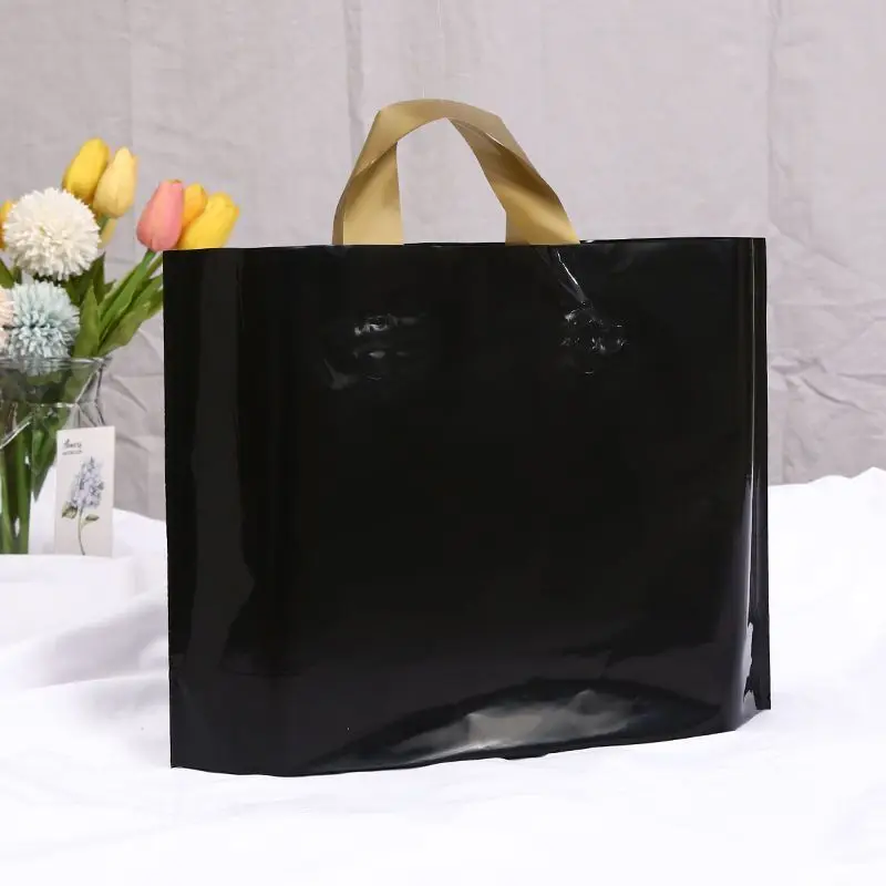 Custom  Fashion  Clothes packaging plastic bags shopping bags