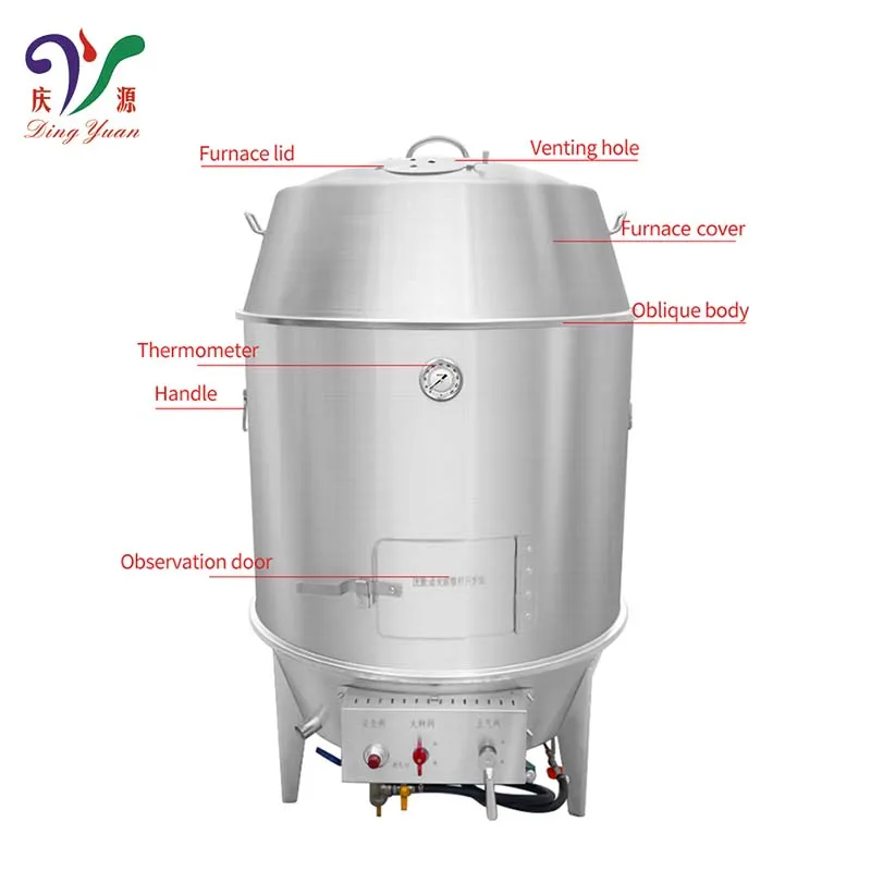 Factory Price Roasting Gas Oven Chicken Rotisserie Machine Duck Roaster