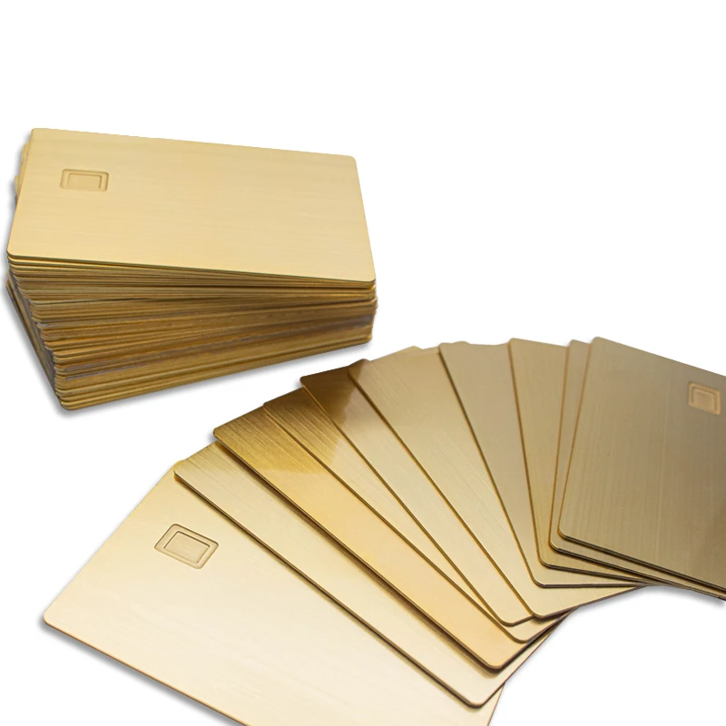 stainless steel laser engraved custom metal card blank magnetic stripe metal credit cards with numbers
