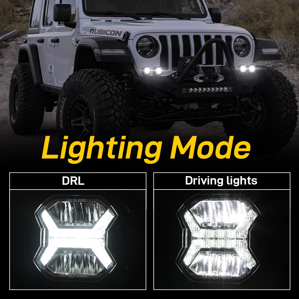 High Power Auto Offroad 28W 5700K 2000Lm Work Lamp Car Work Lights For Atv Utv Suv 4X4 Truck Universal Boat Led Working Light