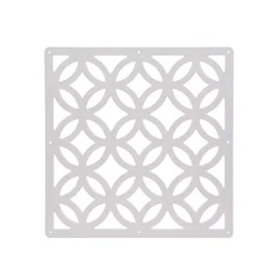2022 New Products Custom Black PVC Hanging PVC Divider Carved Partition Wall Separator Room Screens For Home Decor