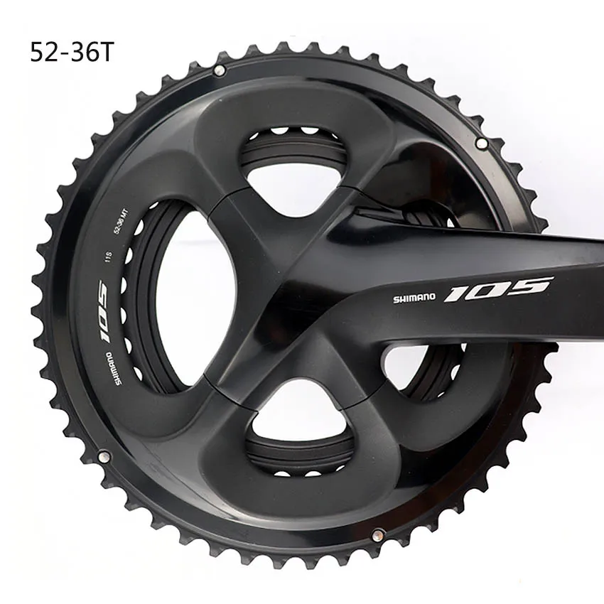 SHIMANO 105 FC R7000 велосипед 2x11 скорость 165 мм 170 172 5 175 HOLLOWTECH кривошипная система 50-34T 52-36T 53-39T Запчасти для колесных звездочек