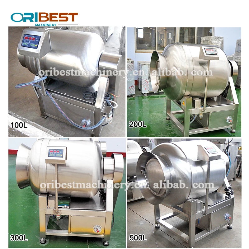 Powerful chicken beef pork vacuum meat tumbler machine/ chicken beef vacuum tumbler machine/ commercial meat marinator machine