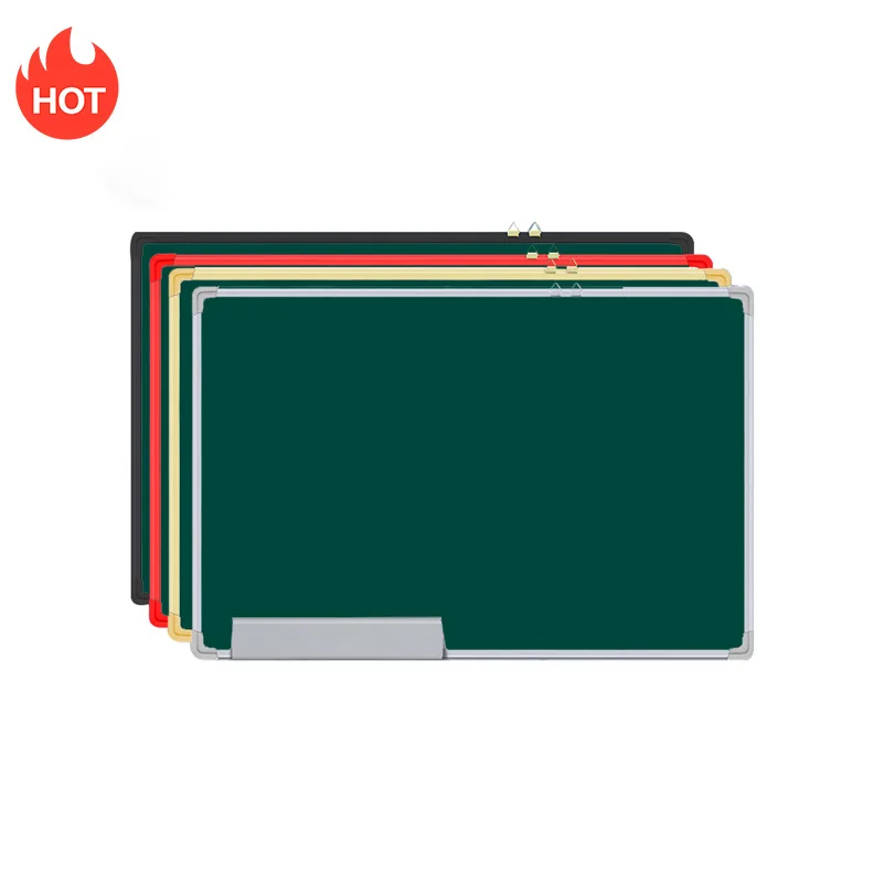 Factory Wholesale Customized Magnetic School Chalkboard 30X40 60X90 90X180cm Green Blackboard for School Writing and Drawing