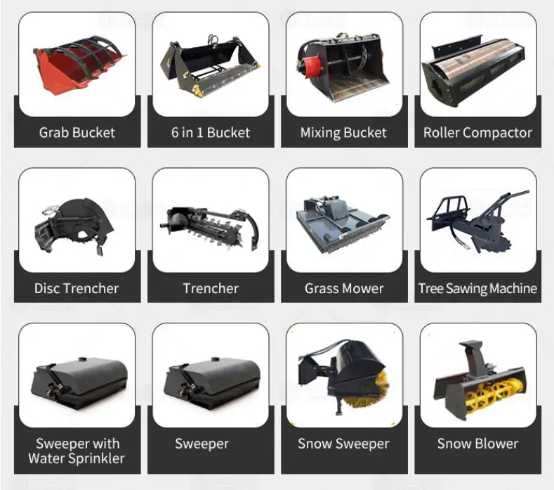 Compact size good price Backhoe Loader for earth moving