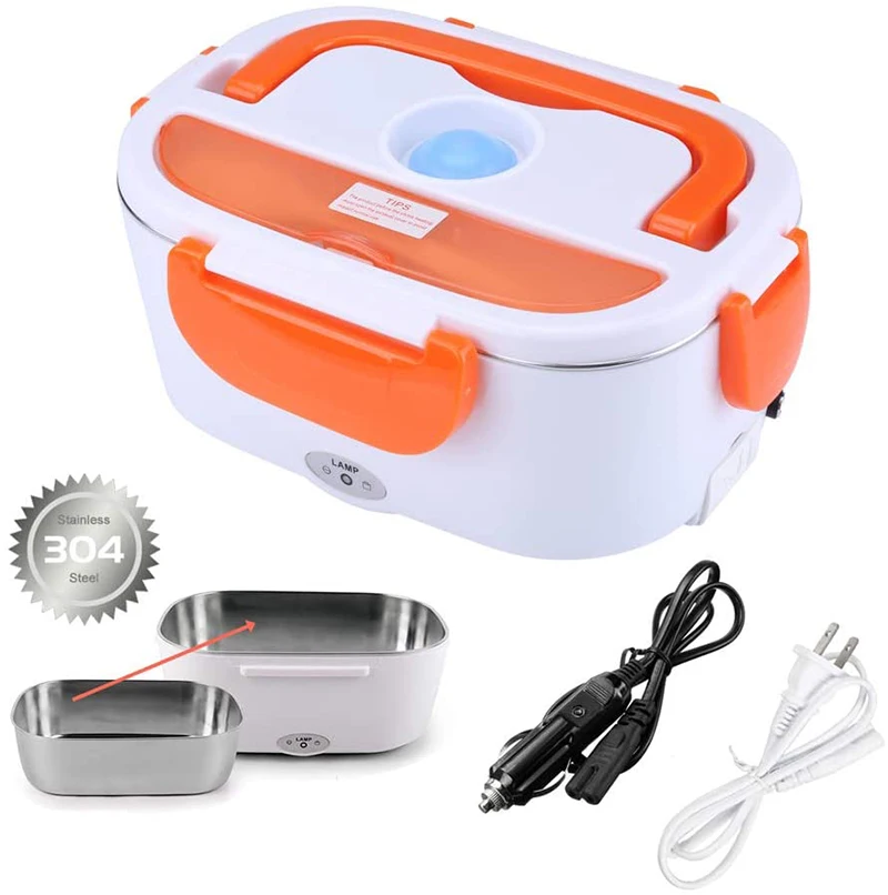 High quality Portable 12V 110V food warmer lunch box insulated