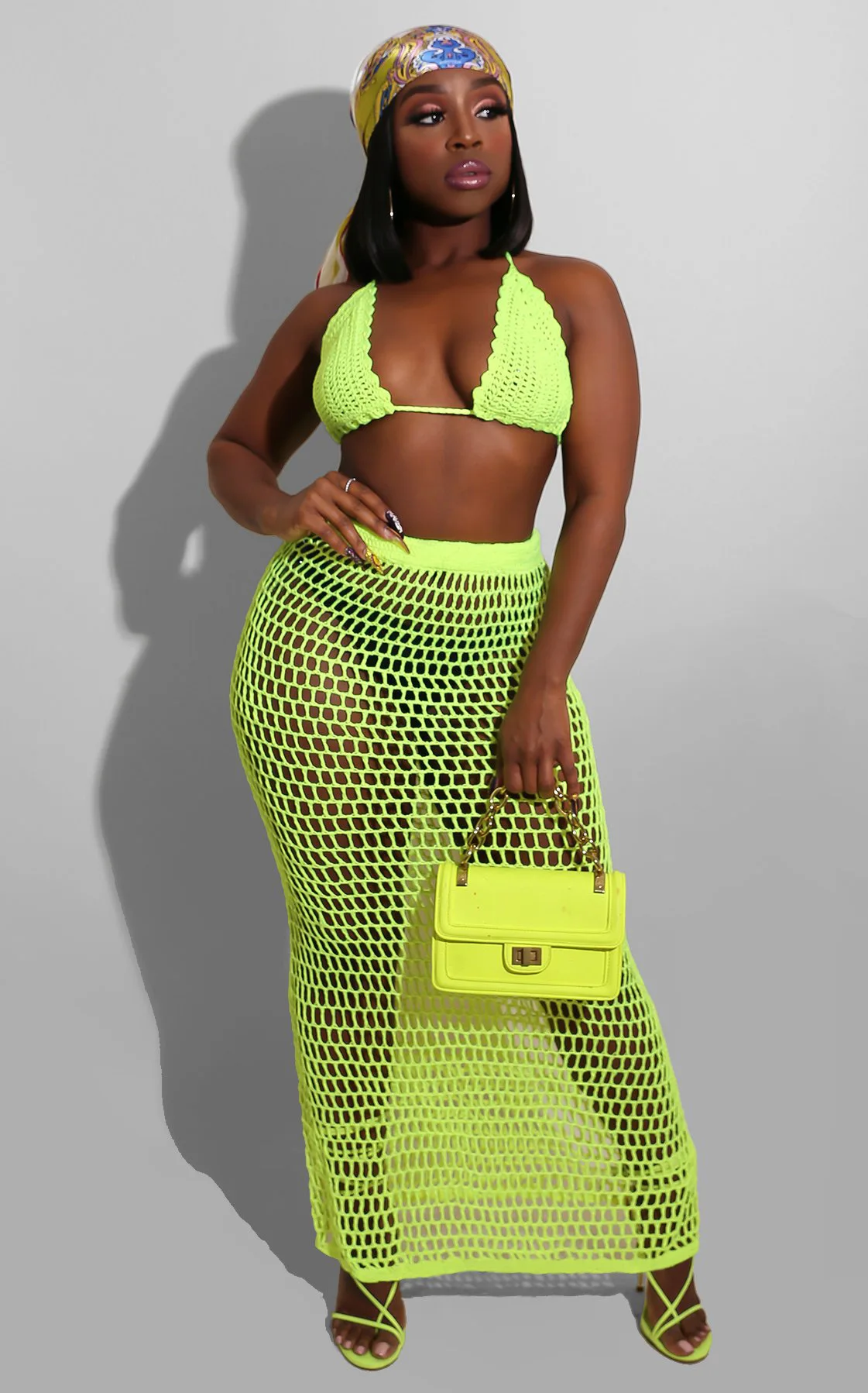 2021 sexy hollow out two pieces sexy beachwear plus size bodycon women mesh plus size swimsuit cover up