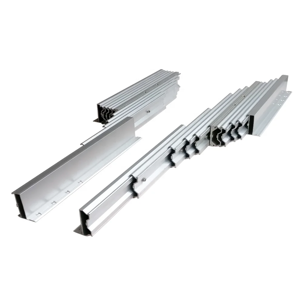 Practical design Cabinet Fitting folding table rails table extension mechanism