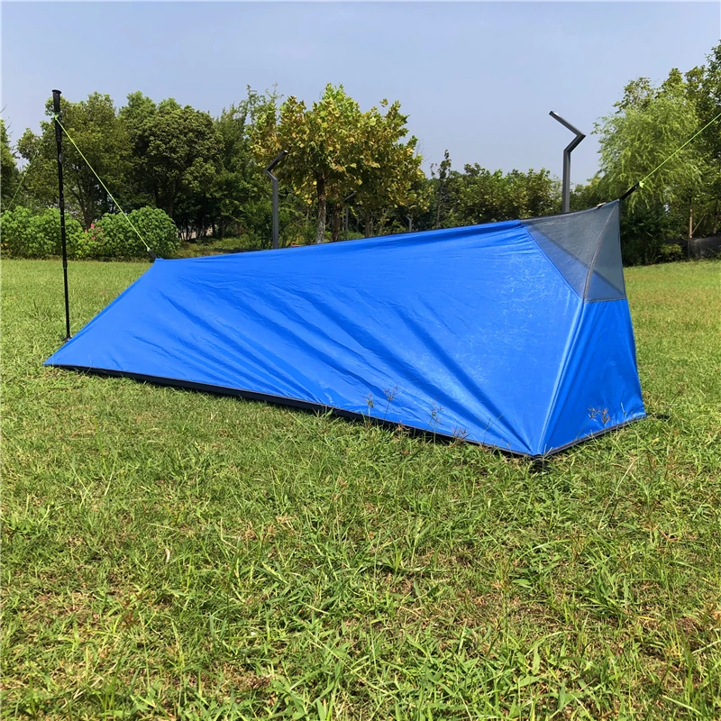 Hot Selling 2023 New Rodless Pocket Small Light Tarp Bivvy Tent For Bushcraft Hiking