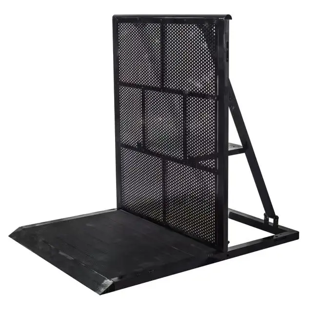 Wholesale Easy-to-Installation Aluminum Mojo Stage Barrier Traffic Control Crowd Barrier Concerts Crowd Management 3D Model