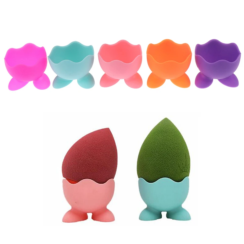 
Wholesale Private Label Cosmetic Non-Latex Hydrophilic Waterdrop Shape Original Beauty Makeup Sponge Holder 