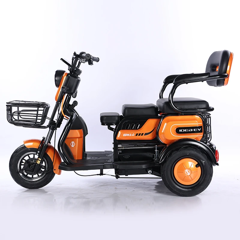 5.China 3wheel Charge Power Mobility Scooter Adult Three Wheel Price Cheap Electric Tricycle For Adults Disabled