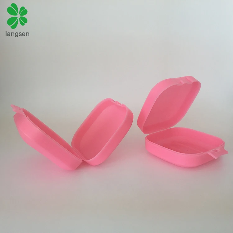 Travel usage plastic PP soap box, soap dish holder, soap packaging container printing logo private label