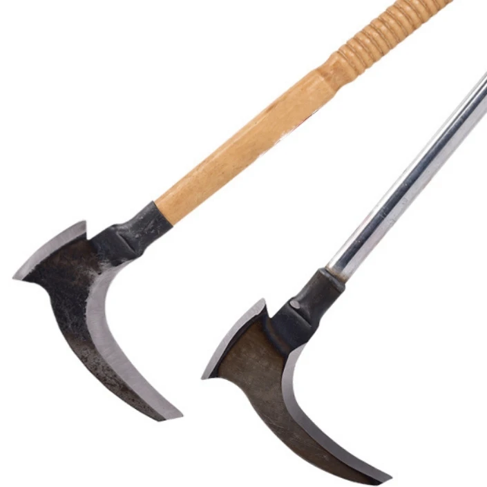 Dual-functional Cutting Sickle Agricultural Cutting Sickle Manganese Steel Grass Cutting Sickle