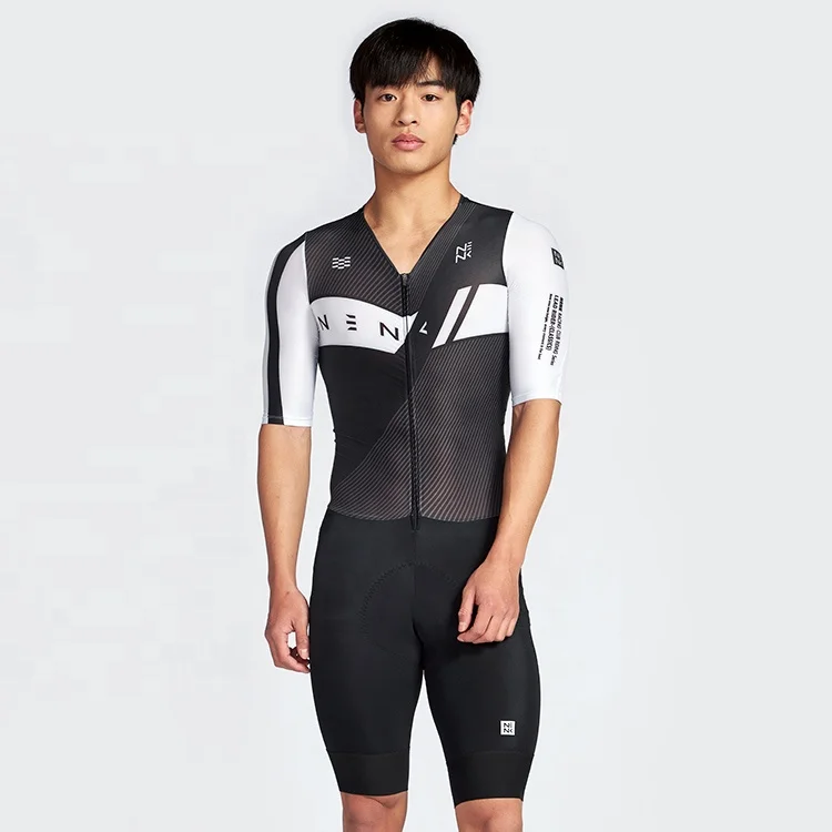 PRO7 Recycled custom design breathable cycling skin suit road bike wear attire sustainable mens cycling clothing set