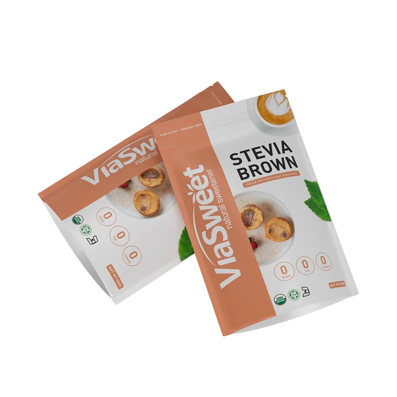 Factory Price Food additive Stevia Brown Sugar Brown Erythritol