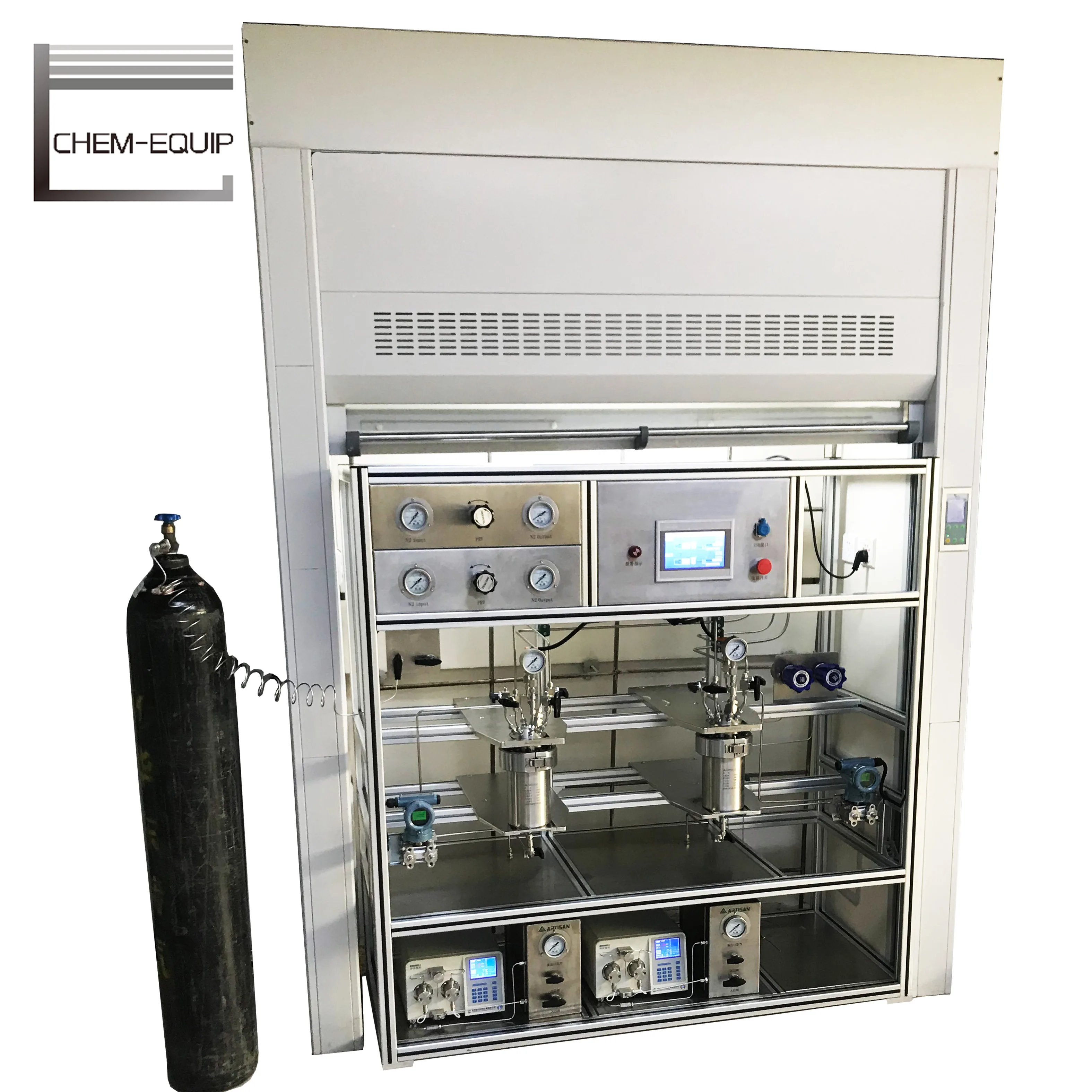 Electro catalytic bed reactor/reactor for catalyst hydrogenation