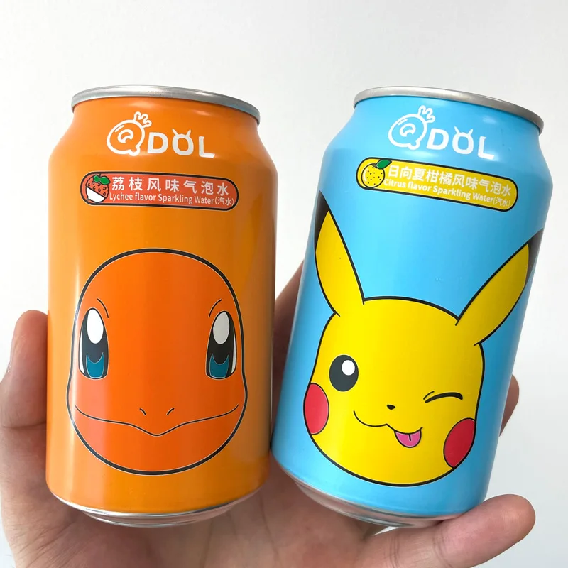 330ml Qdol flavor cans drink sparkling water soda soft drinks  Readybuy factory supply Refresh exotic drinks