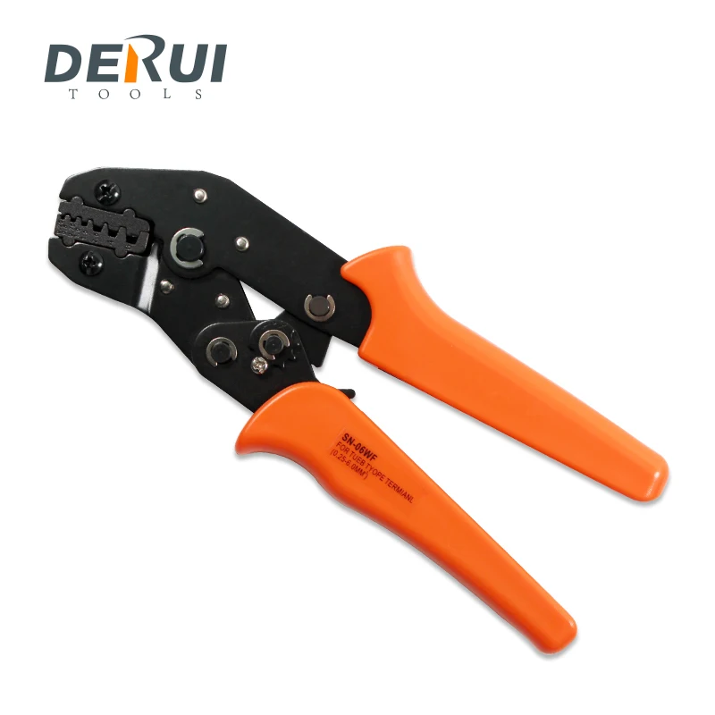 
SN-06WF crimping for the copper terminals ,aluminum terminals and fork terminal crimping plier 