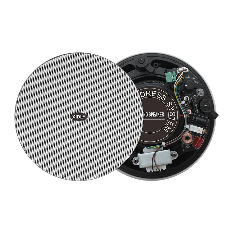 XIDLY - New design 100v 2-way coaxial passive pa Ceiling Speaker for background music