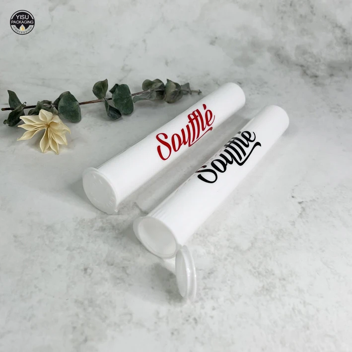 Color empty plastic test tubes plastic dram pop top bottles child resistant packaging for pill