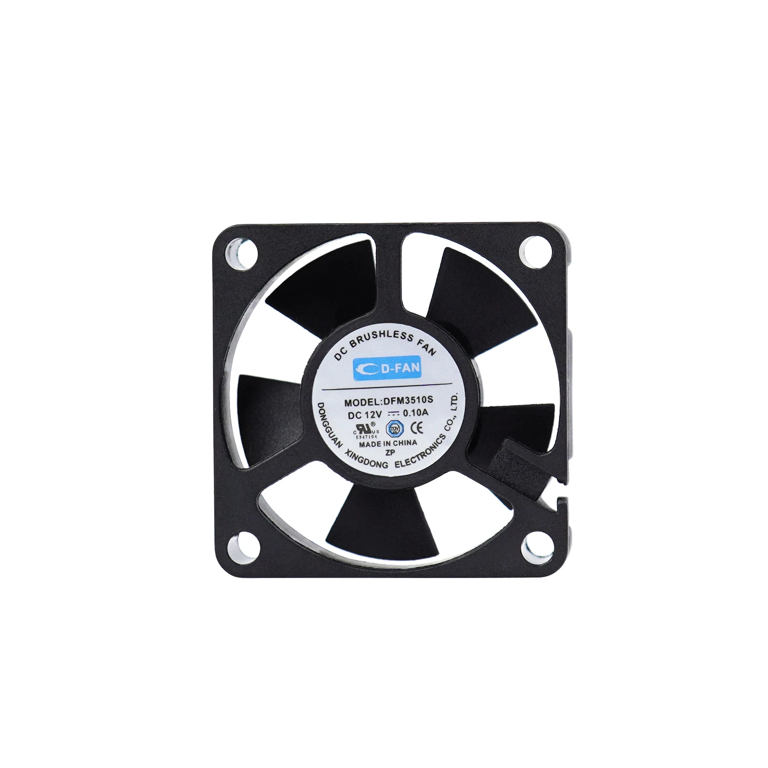 
industrial ceiling fan 35x35x10 35mm mini axial dc brushless cooling plastic blade air fan 