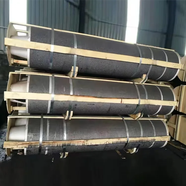 Hot Sale High Power 200mm Carbon Graphite Electrodes for Arc Furnace and EAF Manufacturer Direct Pricing