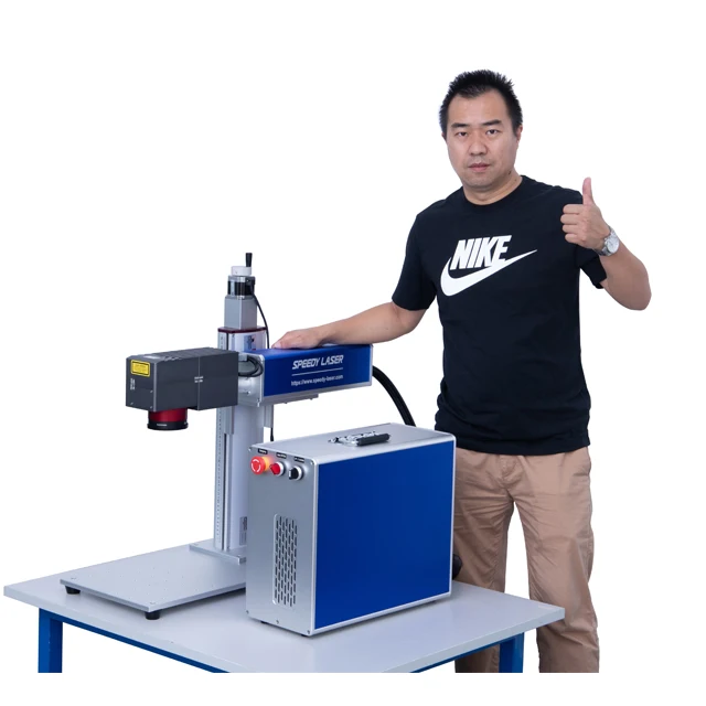 Скоростной лазерный гравировальный станок 2 5D 3D Galvo Laser JPT 50 Вт 60 100 с программой маркировки EZCAD 3