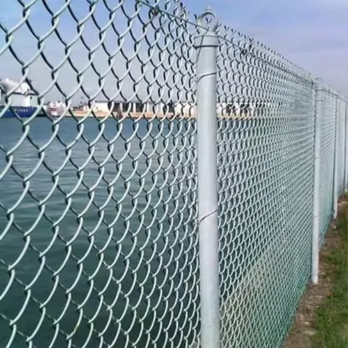 100ft 8ft 8 foot 6 foot Galvanized Diamond Fence Cyclone Fence Manual Operated Chain Link Wire Mesh Fence