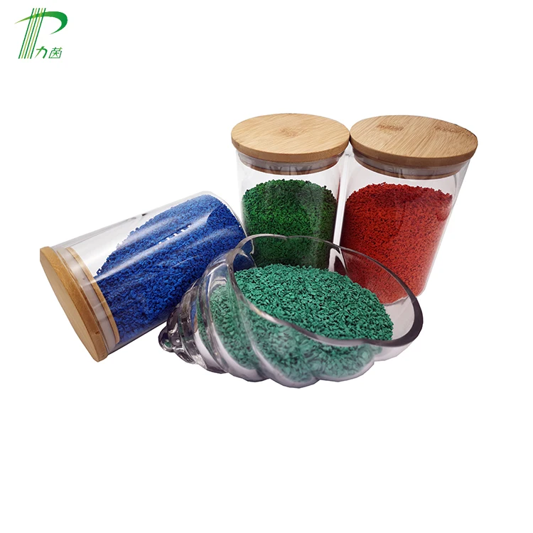 High Quality EPDM Rubber Tire Granules Non-Toxic SBR for Infilling Artificial Grass and Synthetic Turf