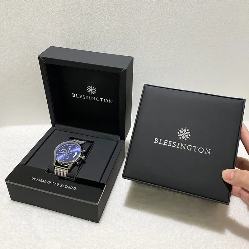 Wholesale customize logo carbon fiber PU leather  wooden watch box for wristwatch and warranty card