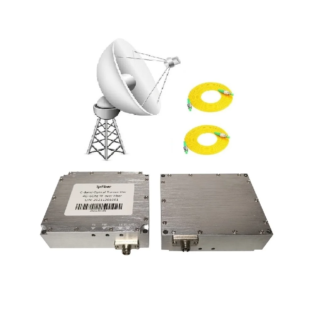 Hot Sales TPSA-4F460 4000Mhz - 6000Mhz C-Band VSAT Satellite Optical Fiber Transceiver