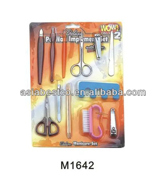 Blister Card Packing Disposable Manicure Pedicure