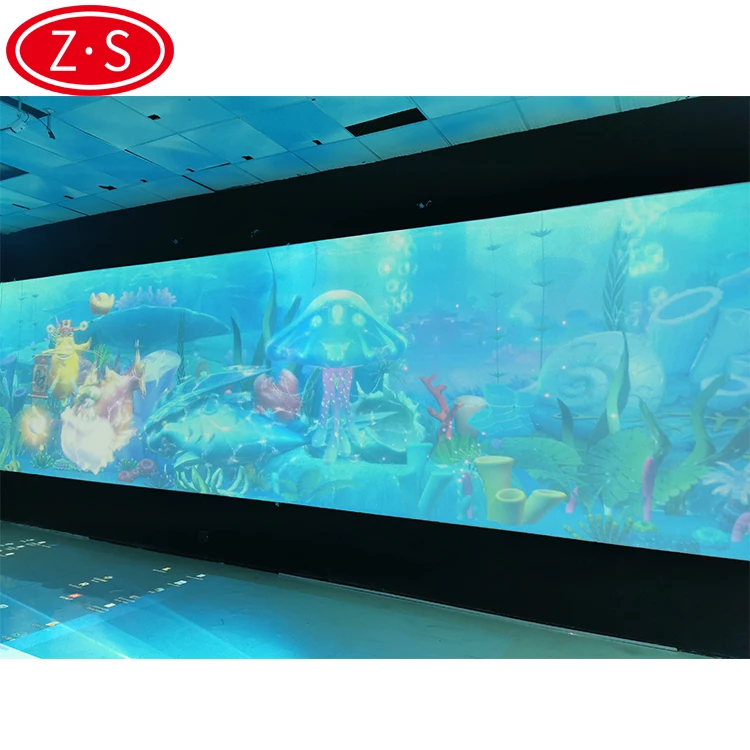 
Attractive beautiful background multi-channel Floor and Wall projection 3D interactive floor and wall 